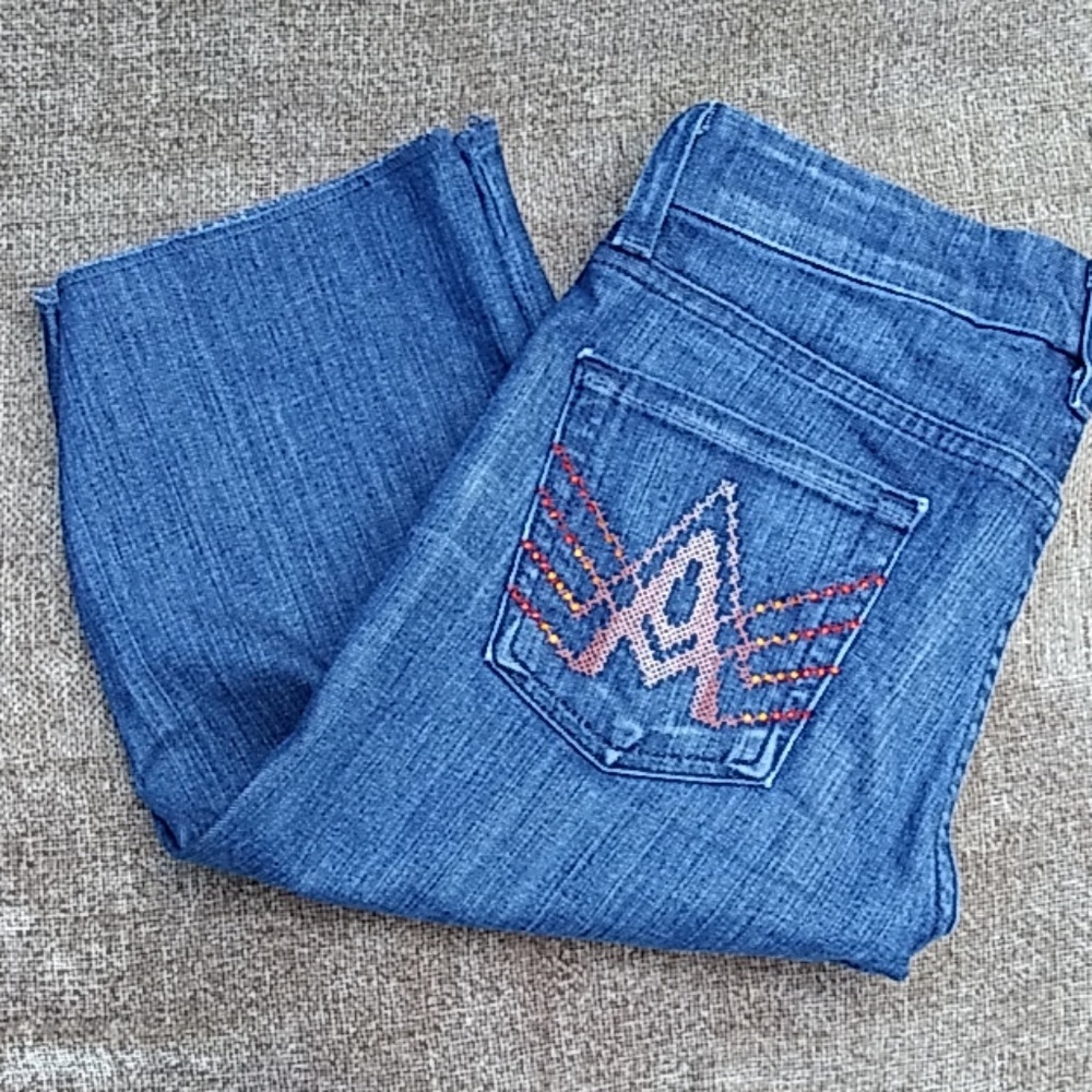 7 for All Mankind Cropped A pocket capri